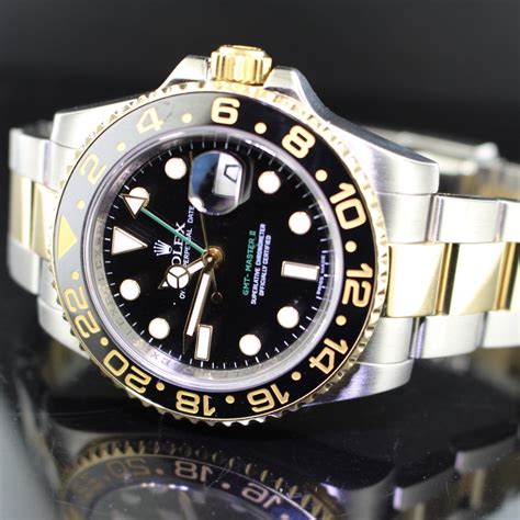 rolex gmt master 2 acciaio oro|rolex gmt master 2 adjustment.